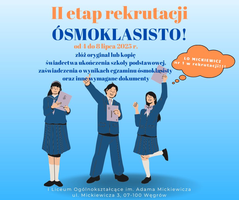 II ETAP REKRUTACJI